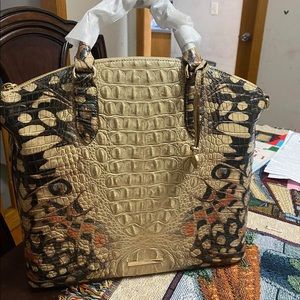 BRAHMIN Gem Lacewing Large Duxbury Satchel